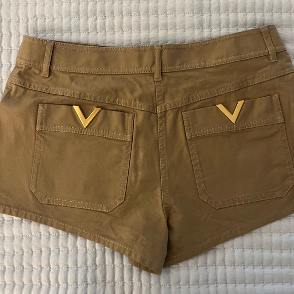 Valentino Khaki Shorts - Picture 2 of 5